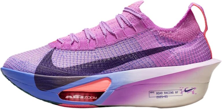 Nike Alphafly 3 Women’s Road Racing Shoes (Fuchsia Glow/Bright Violet/Sapphire/Purple Dynasty)